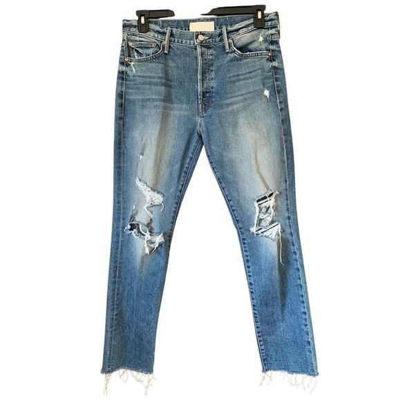 Mother The Trickster Skimp Fray in Thrill Seeker Size 30 - Picture 4 of 12